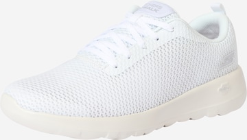 Baskets basses 'Go Walk Joy Paradise' SKECHERS en blanc : devant