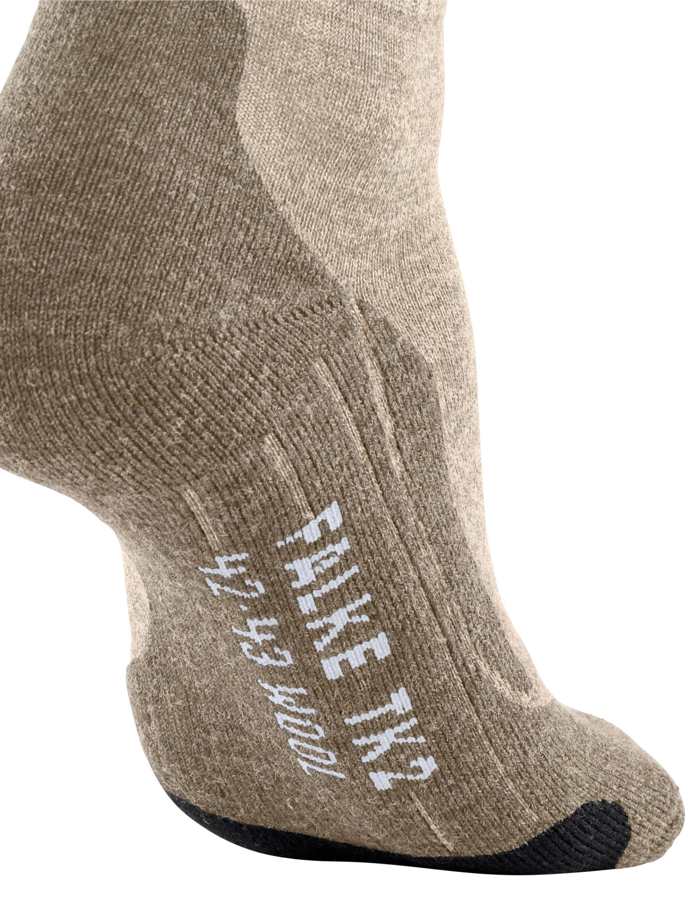 FALKE Athletic Socks 'TK2 Explore Wool Short' in Beige