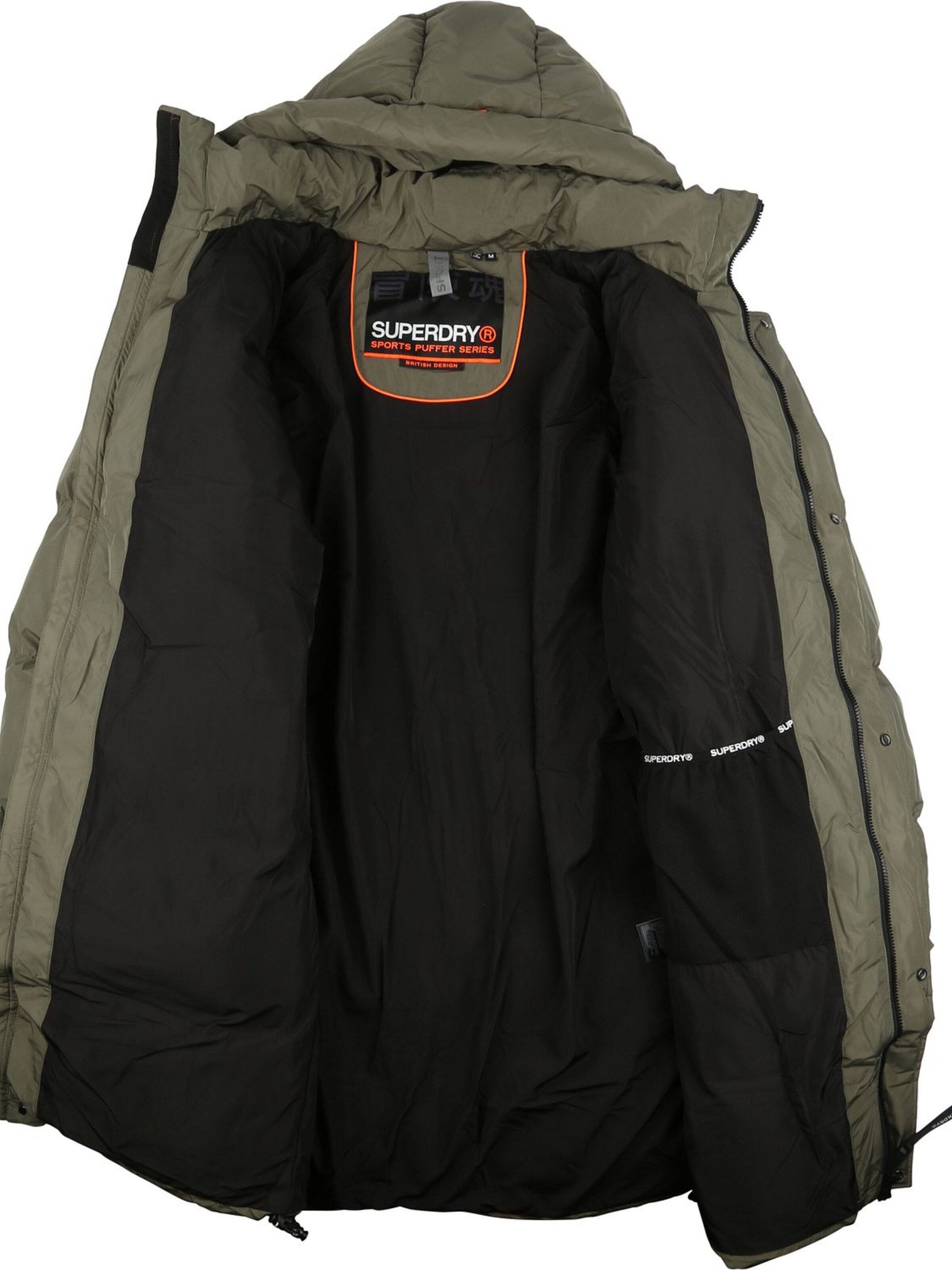 Superdry Winter coat in Green
