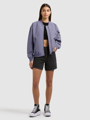 khujo Between-season jacket 'FACEE ' in Purple