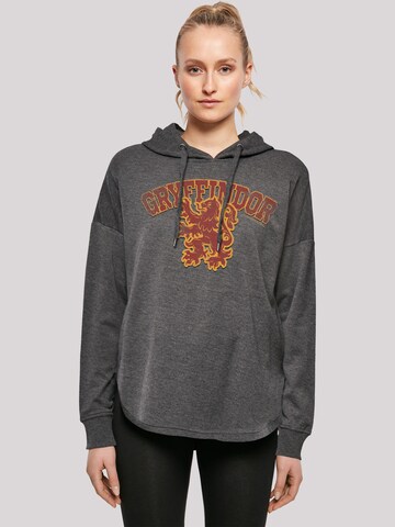 Sweat-shirt 'Harry Potte Gryffindor Sport Emblem' F4NT4STIC en gris : devant