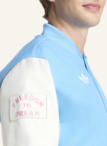 Veste mi-saison 'Inter Miami CF' ADIDAS ORIGINALS en bleu