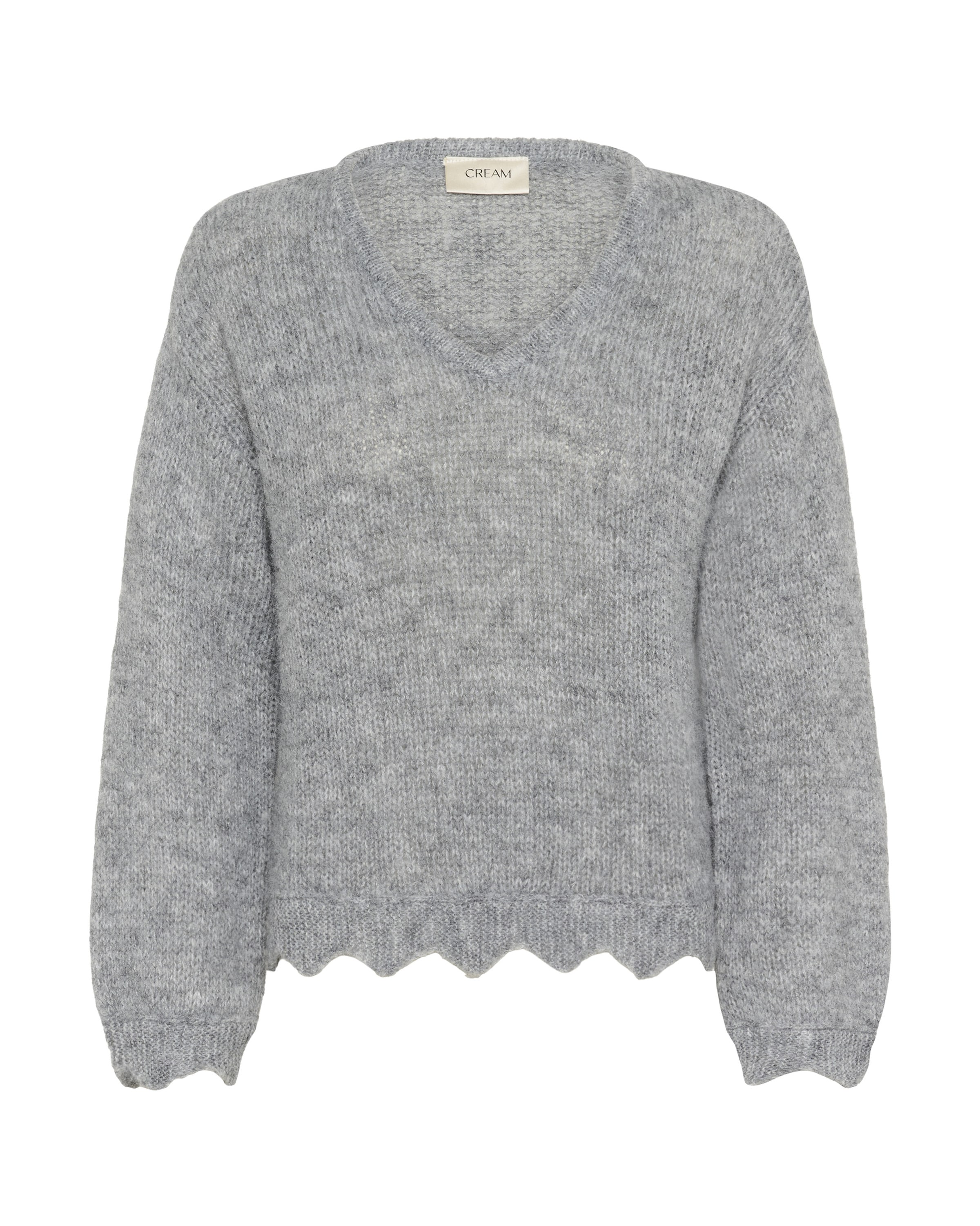 Cream Pullover 'Niso' i grå: forside