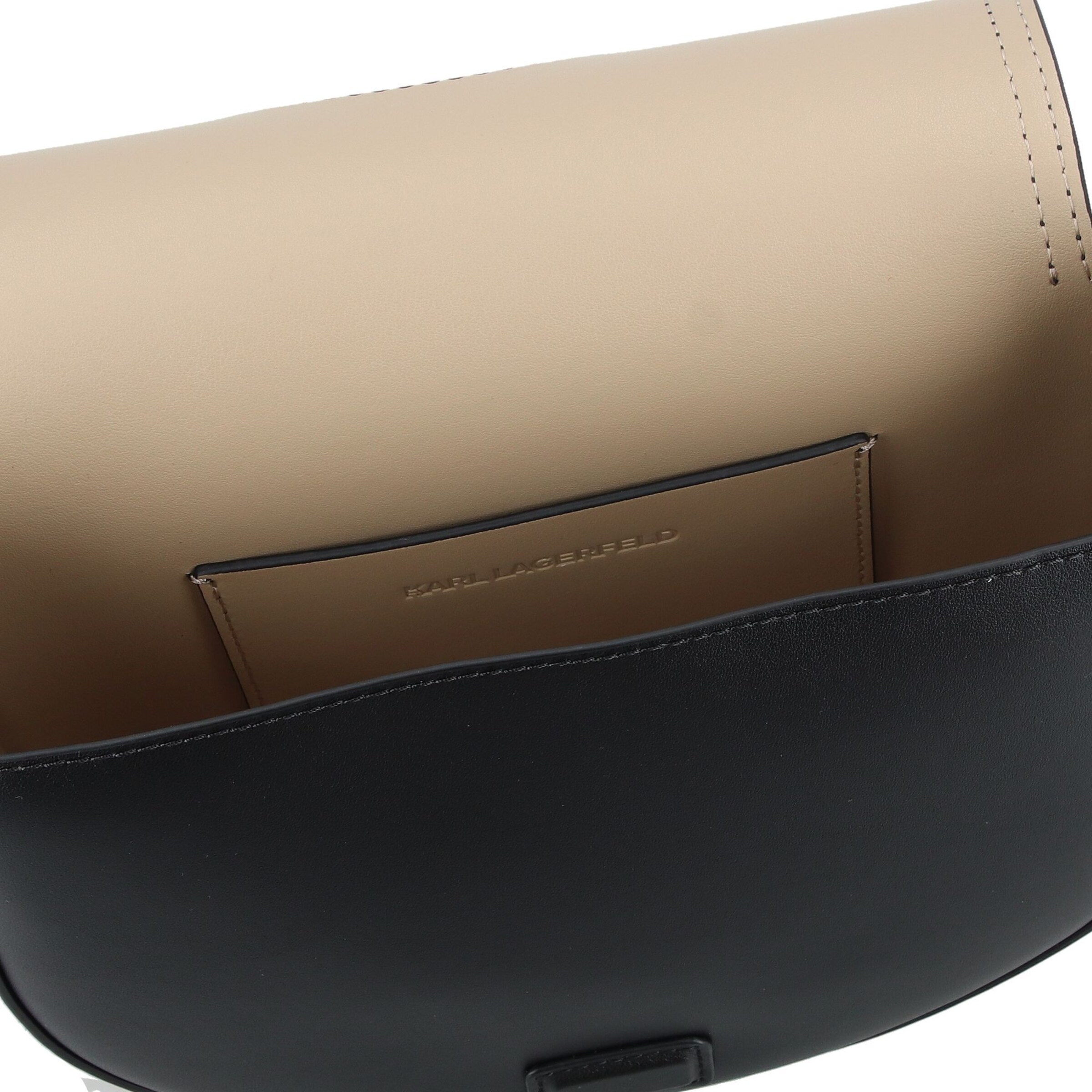 Geantă de umăr de la Karl Lagerfeld pe negru