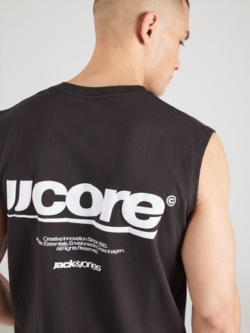 JACK & JONES Tričko 'JCOCLUB' – černá