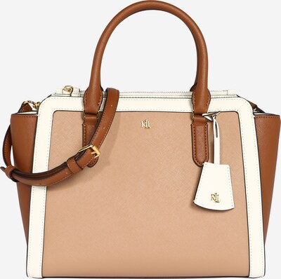 Lauren Ralph Lauren Kabelka 'BROOKE' - hnedá / svetlohnedá / biela, Produkt