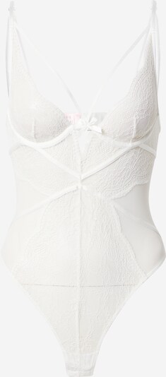 Hunkemöller Body 'Isabelle' en blanc, Vue avec produit