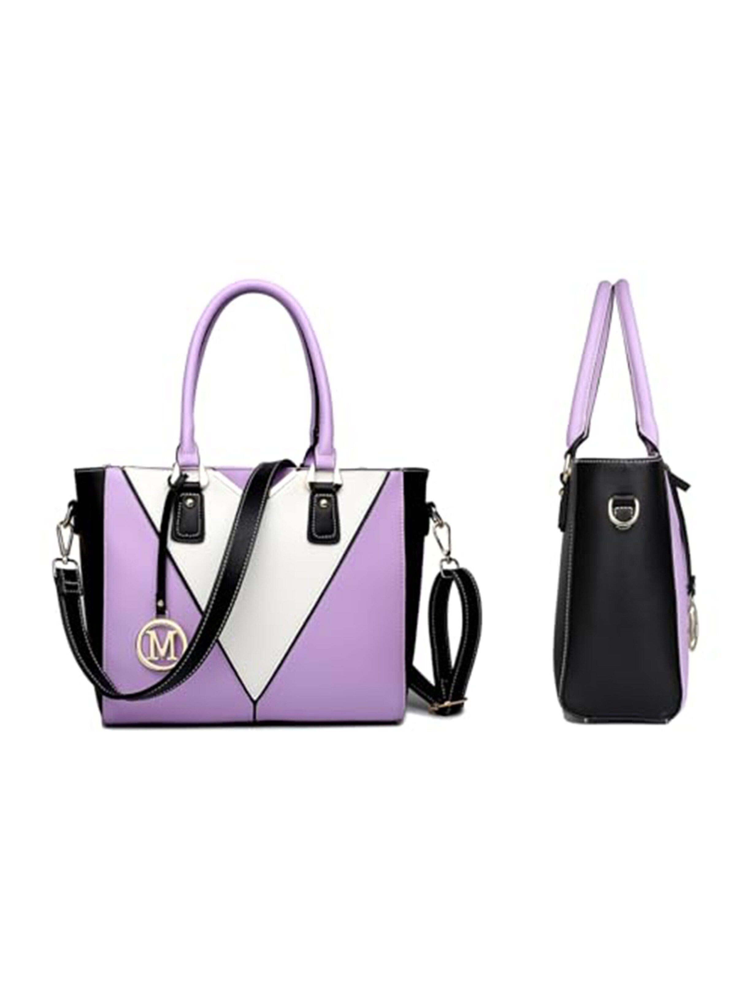 Miss Lulu Shoulder Bag in Purple