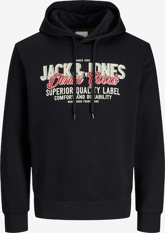 JACK & JONES Sweatshirt 'Logo' in Black: front