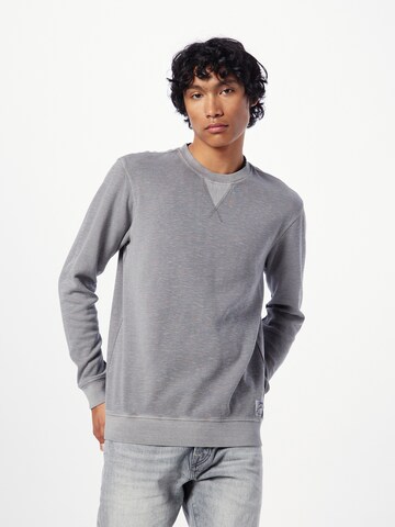 SCOTCH & SODA Sweatshirt in Grijs: voorkant