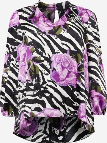 River Island Plus - Blusa em roxo: frente