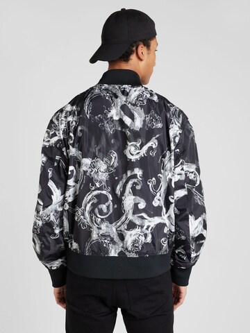 Veste mi-saison '76UP407' Versace Jeans Couture en noir