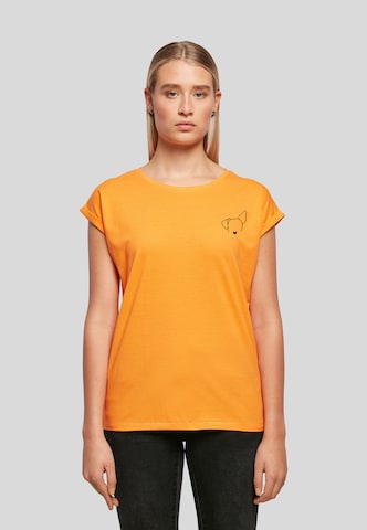 Urban Classics T-Shirt 'Dog' in Orange: Vorderseite