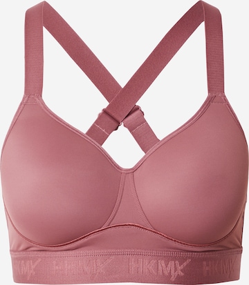 Hunkemöller Sport bh 'The All Star Level 2' in Roze: voorkant