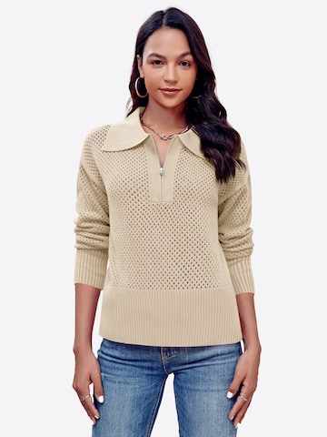 Imily Bela - Jersey en beige: frente