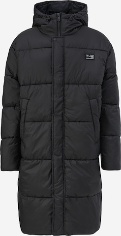 QS Winter coat in Black: front