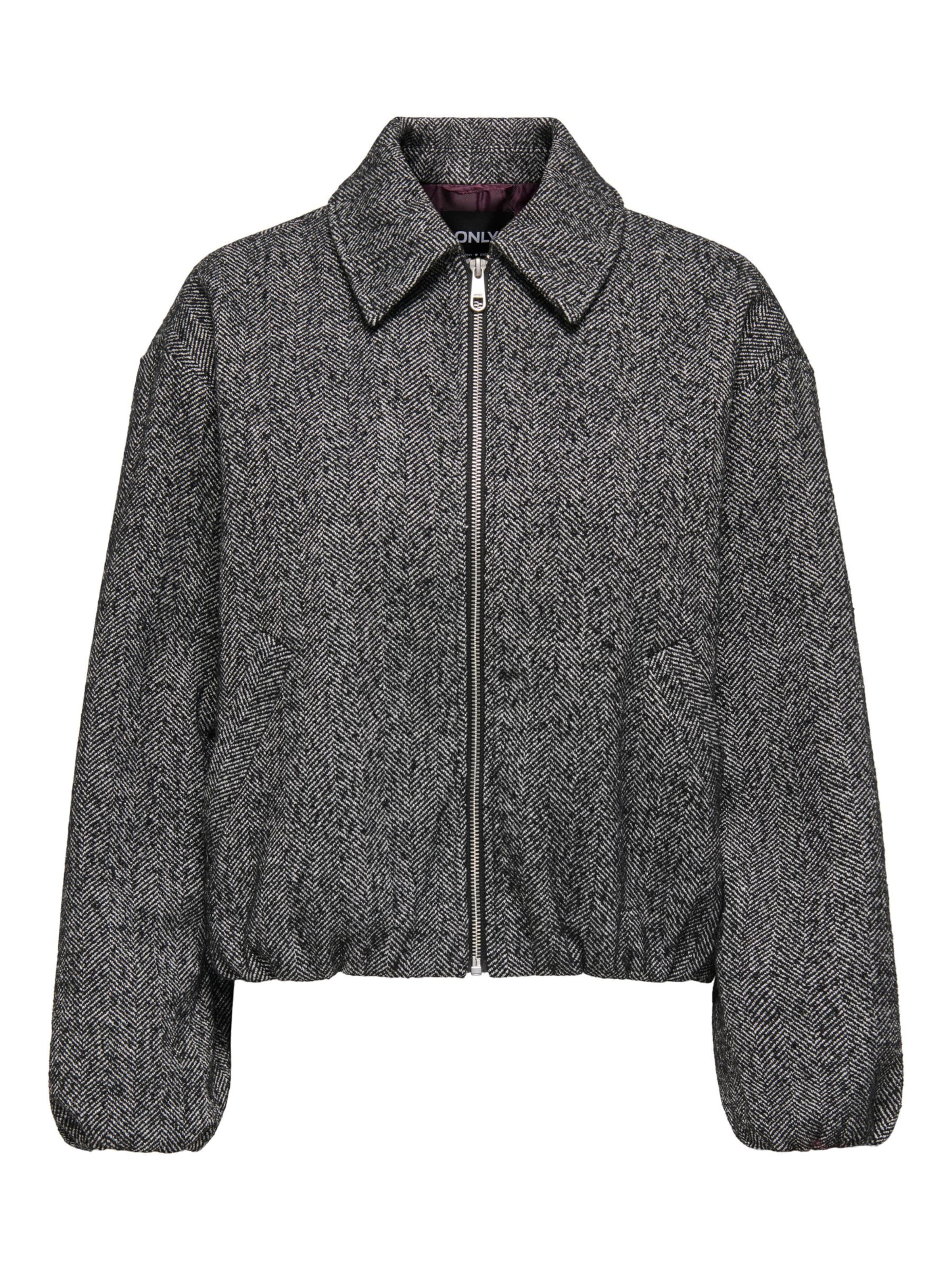 ONLY Between-Season Jacket 'ALBERTE' in Black: front