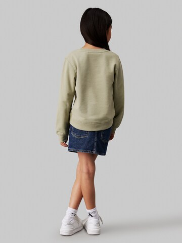 Sweat-shirt Calvin Klein Jeans en vert