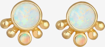 ELLI Ohrringe Boho, Opal in Gold