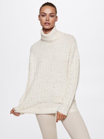 MANGO Pullover 'NATALIE' in Beige: predná strana