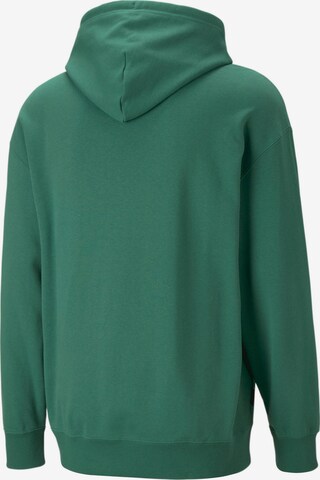 PUMA Sweatshirt 'DOWNTOWN' in Green