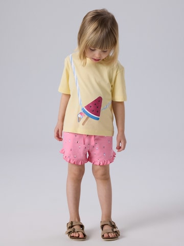 NAME IT Shirt 'NMFJANEY' in Geel