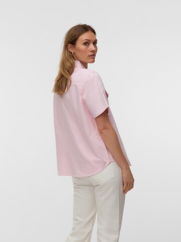 VERO MODA Блуза 'VMSIGGA' в розово