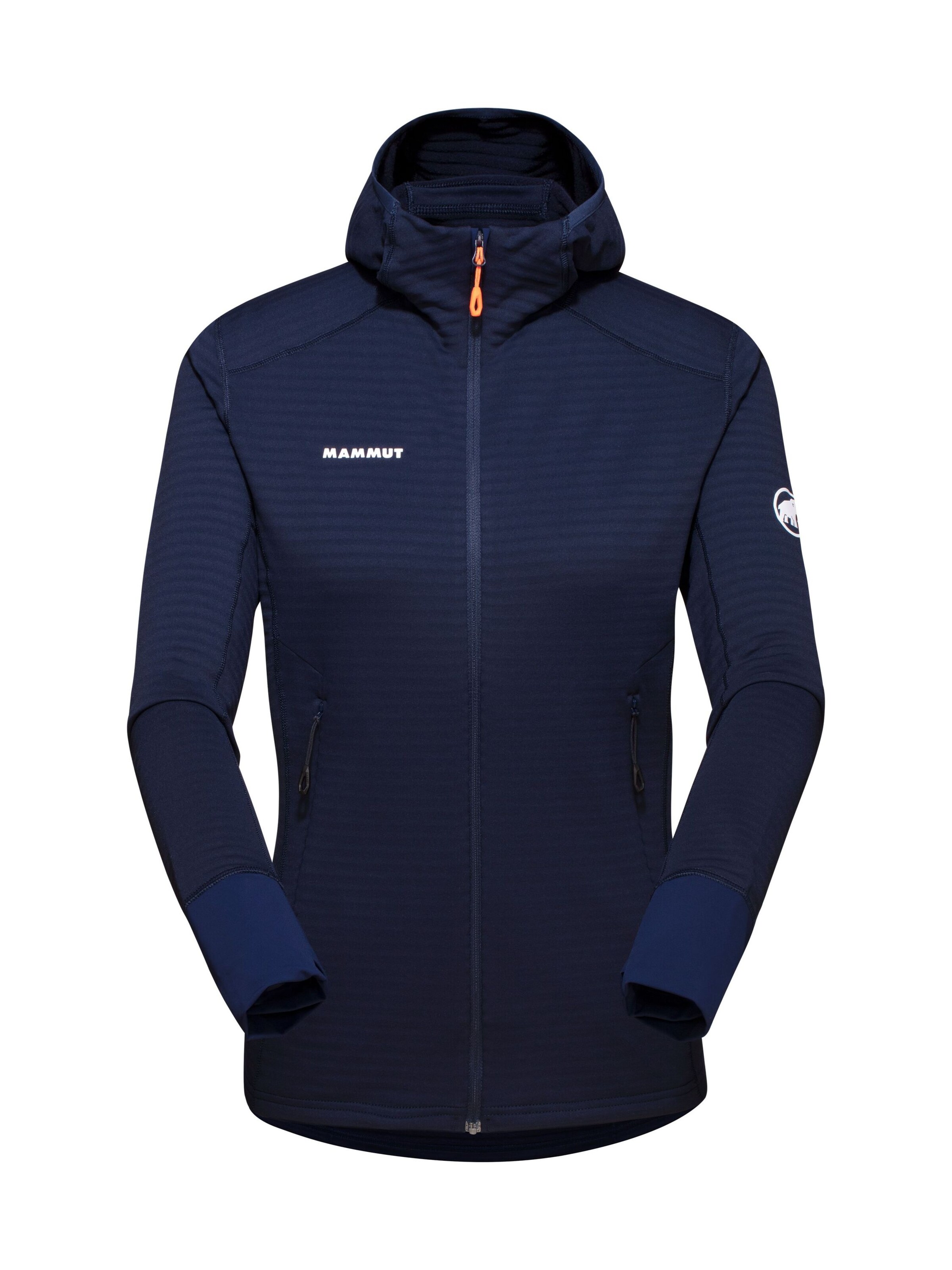 MAMMUT Funktionsfleecejacke 'Taiss' in Blau: Vorderseite