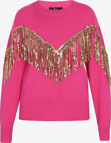 faina Sweater in Pink: front