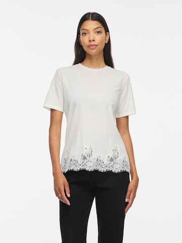 VILA - Camiseta en blanco: frente