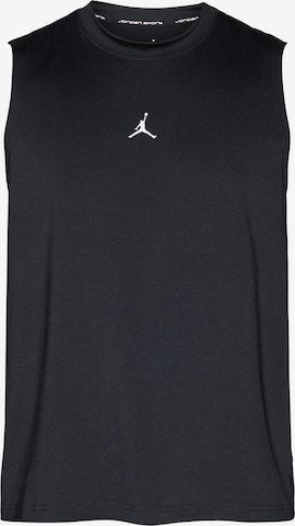 juoda Jordan Sportiniai marškinėliai 'ESS': priekis