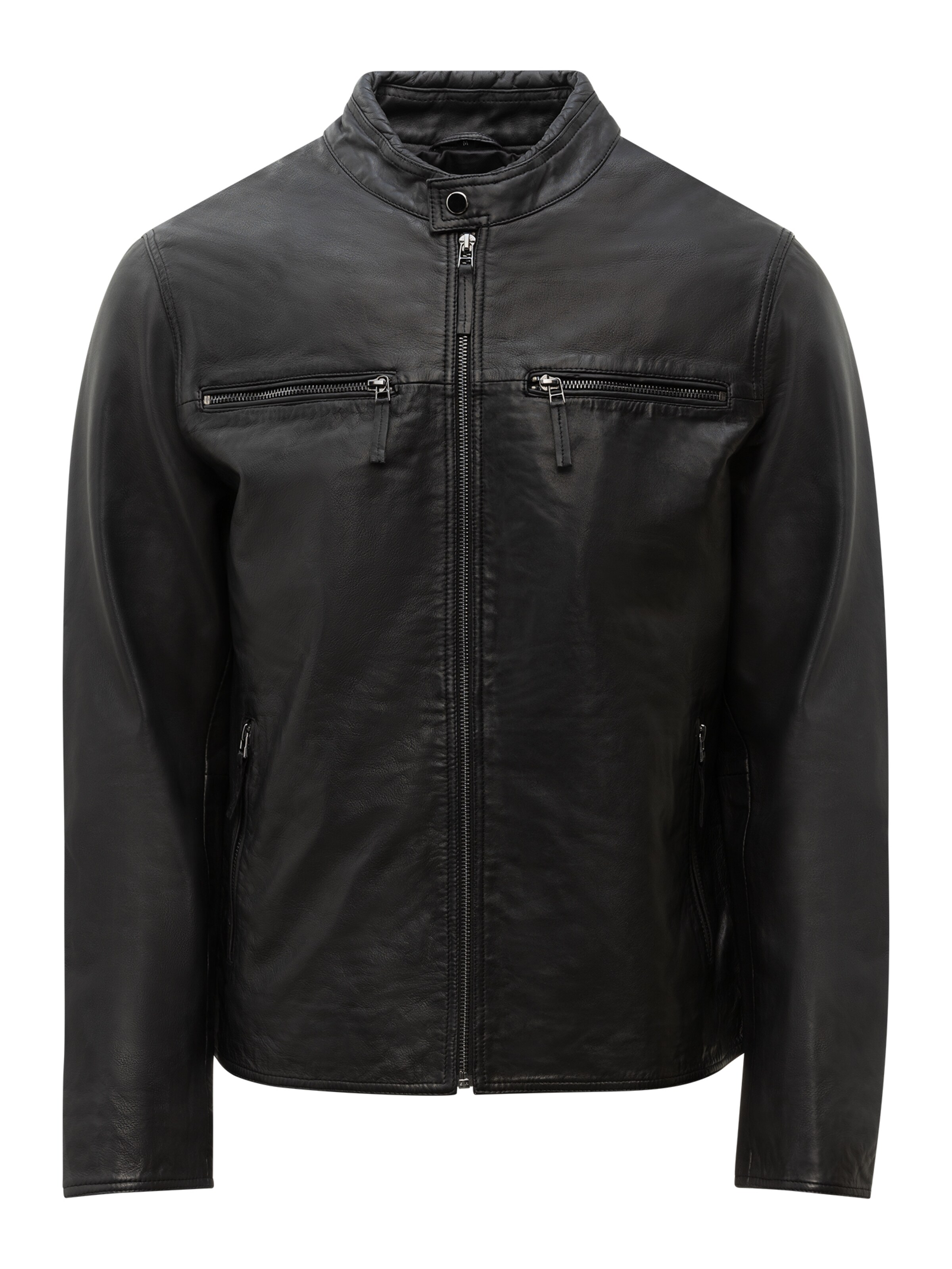 RICANO Tussenjas 'Traveller' in Zwart: voorkant