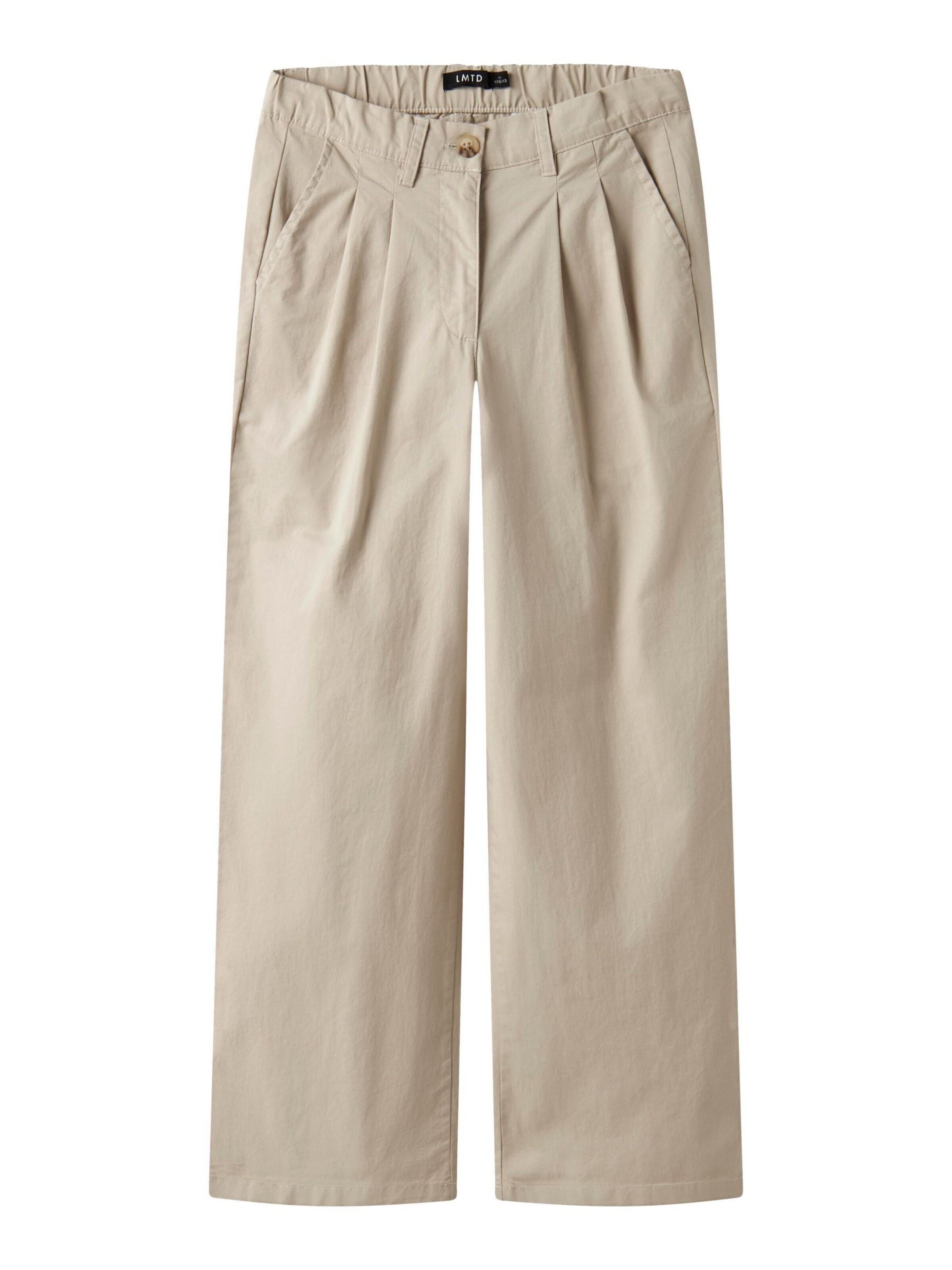 Pantalon LMTD en beige : devant