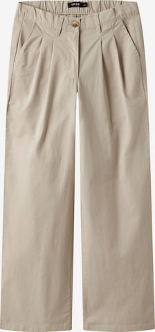 LMTD Wide Leg Hose in Beige: Vorderseite