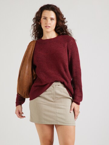 ONLY Carmakoma - Jersey 'CARLOLLI' en rojo: frente