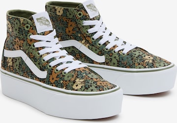 VANS - Sapatilhas altas em verde