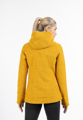 Veste en polaire Schmuddelwedda en jaune