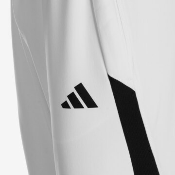 ADIDAS PERFORMANCE Tapered Sportbroek 'Juventus Turin Tiro 23' in Wit