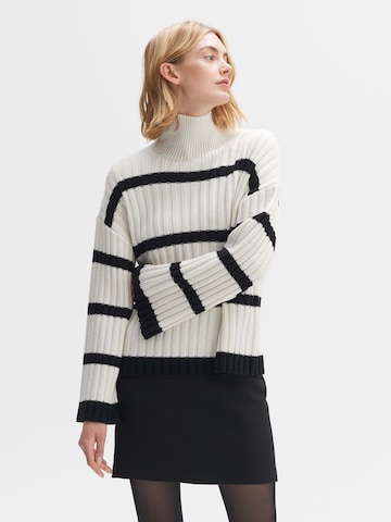 OPUS Sweater 'Pory' in White: front