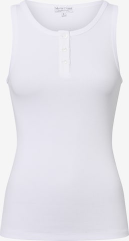 Marie Lund Top in Weiß: Vorderseite