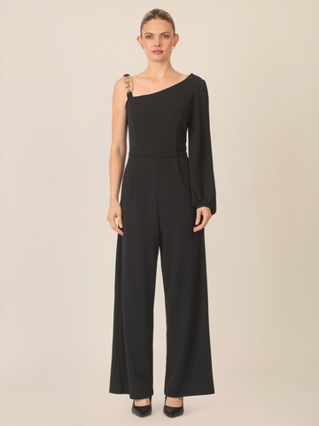 APART Jumpsuit in Schwarz: Vorderseite