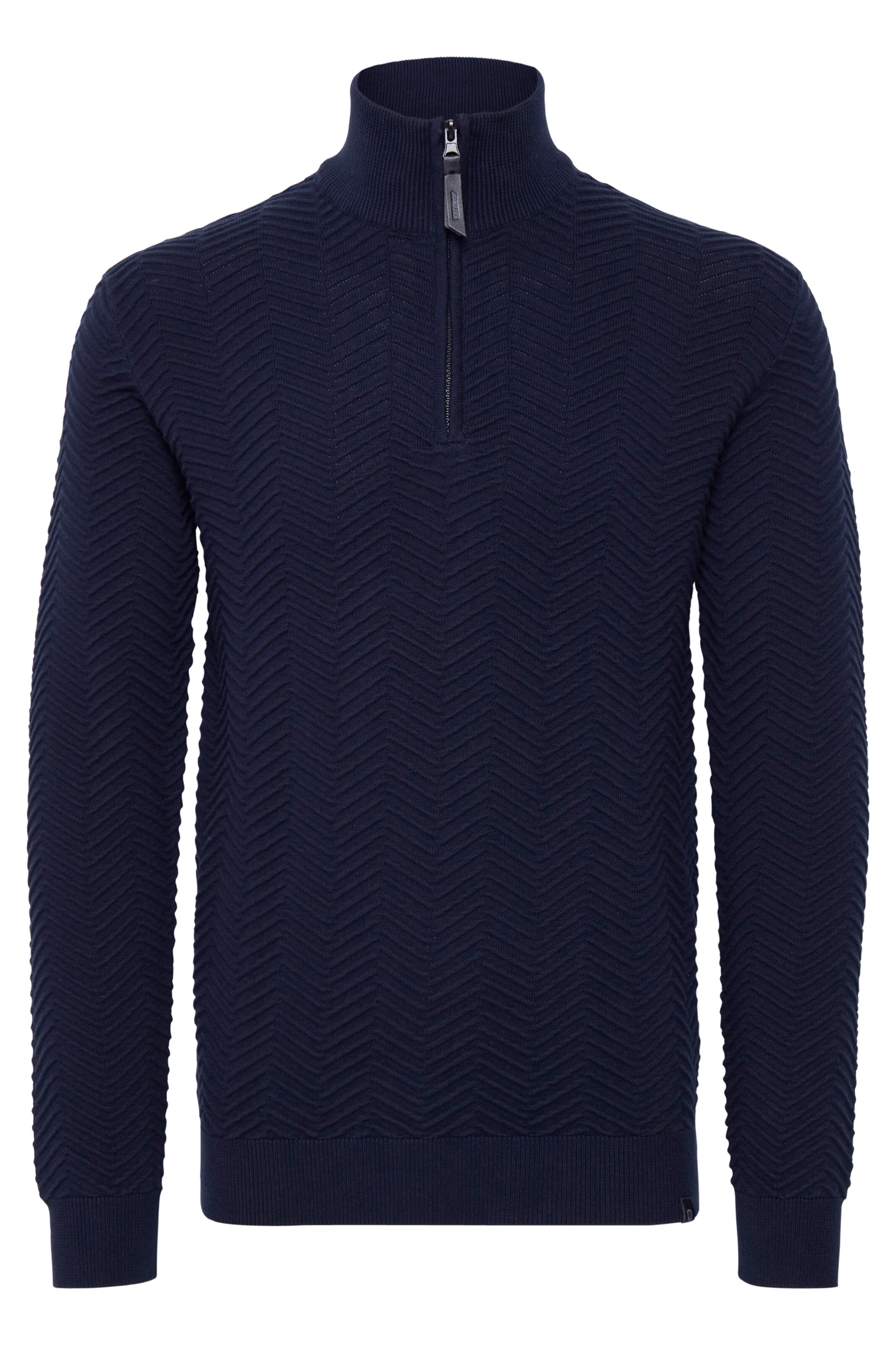 INDICODE JEANS Trui in Blauw: voorkant