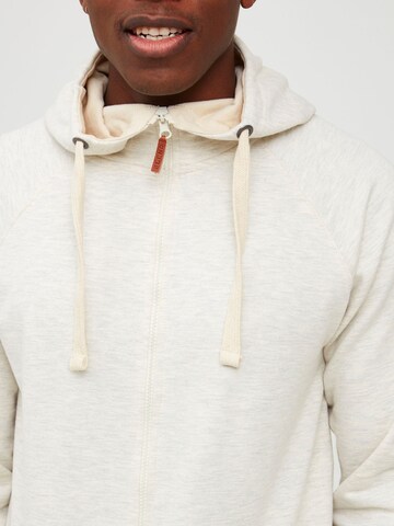 BLEND Sweat jacket 'Speedy' in Beige