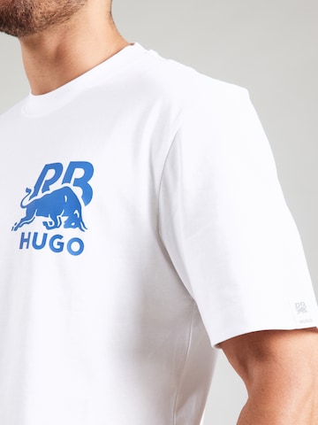 Tricou 'Dartox_RB' de la HUGO pe alb
