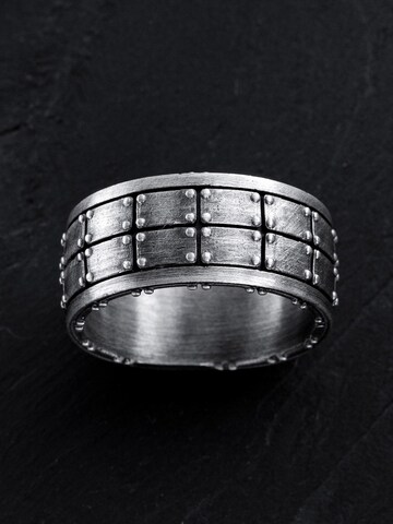 REYTEL - Anillo 'SHIELD' en plata