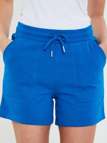 Threadbare Regular Shorts 'Spencer' in Blau