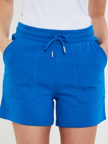Threadbare Regular Shorts 'Spencer' in Blau