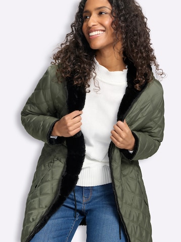 Cappotto invernale di heine in verde