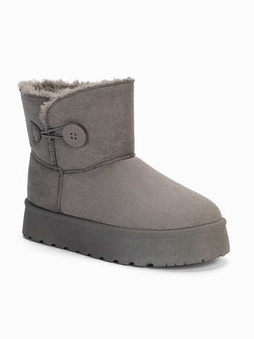 Stivale 'SIMON' di Island Boot in grigio: frontale