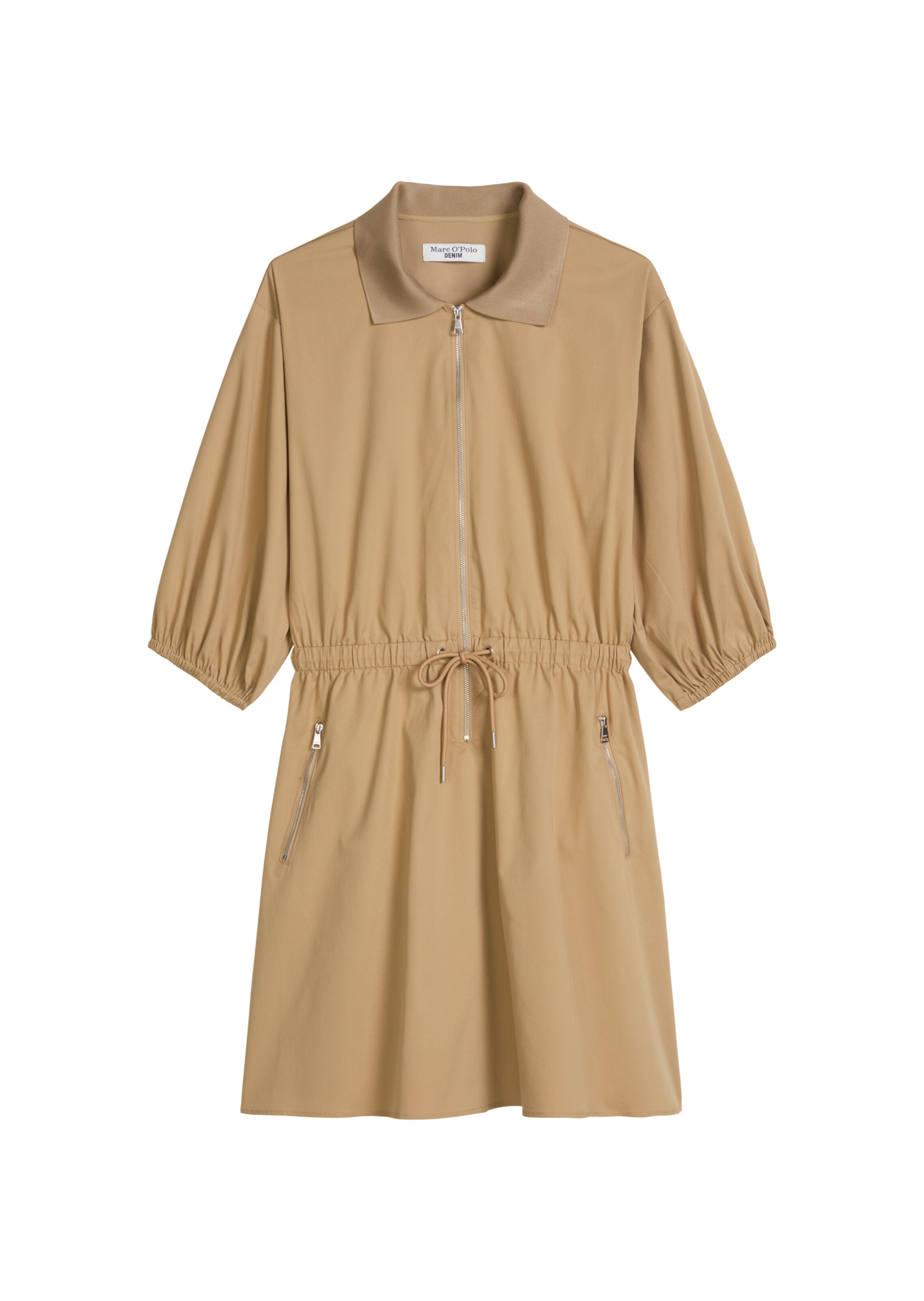 Marc O'Polo DENIM Jurk in Beige: voorkant